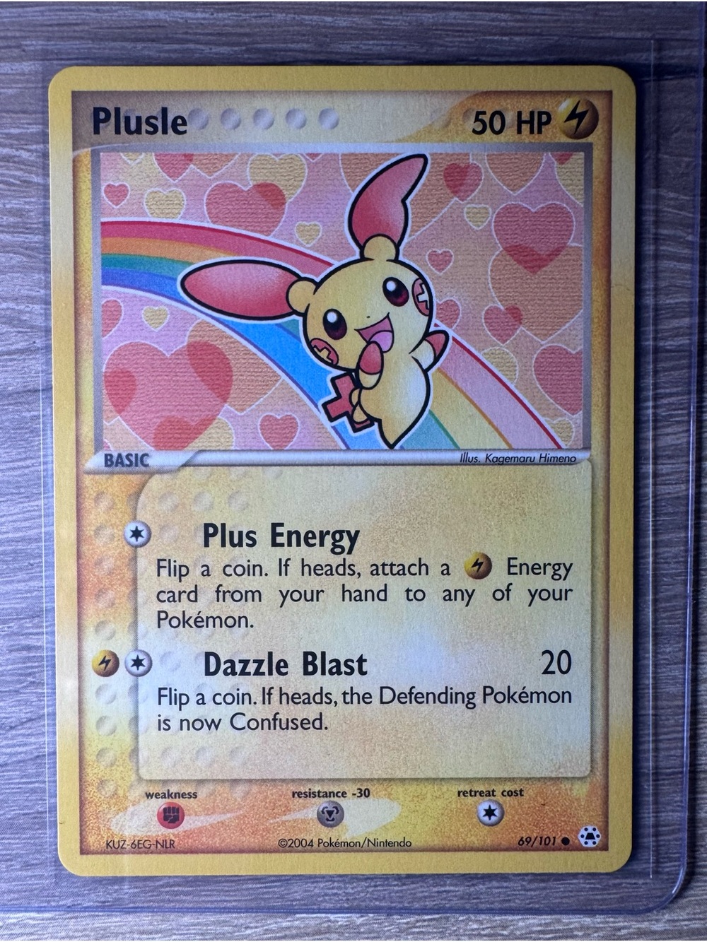 Plusle #69/101 - Pokemon Hidden Legends